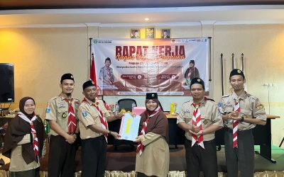 Rapat Kerja Gugus Depan Pramuka SMPIT Al-Izzah: Wujudkan Gudep Aktif, Kreatif, dan Berkarakter